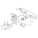 Коленвал с балансиром - Kymco Xciting 500, part number 1300A-LBA2-308-Y, 13000-LBA2-E00