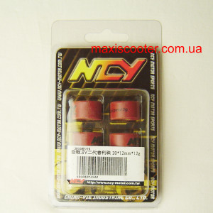 Ролики вариатора NCY 20x12, 12 грамм